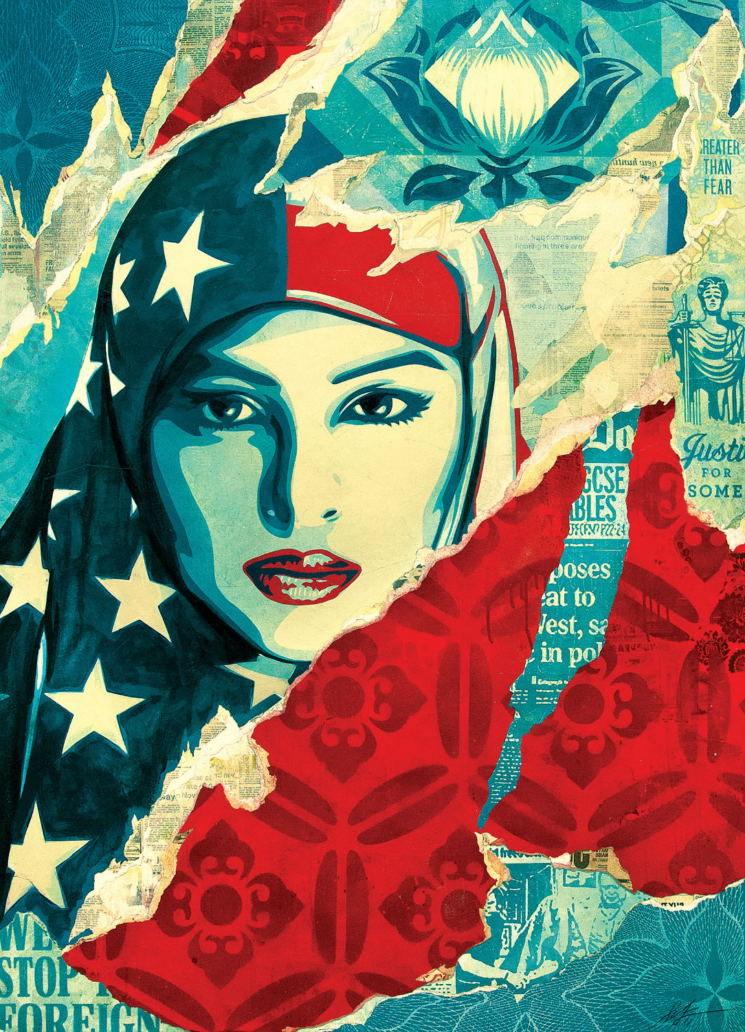 Shepard Fairey's "Punk and Progress"