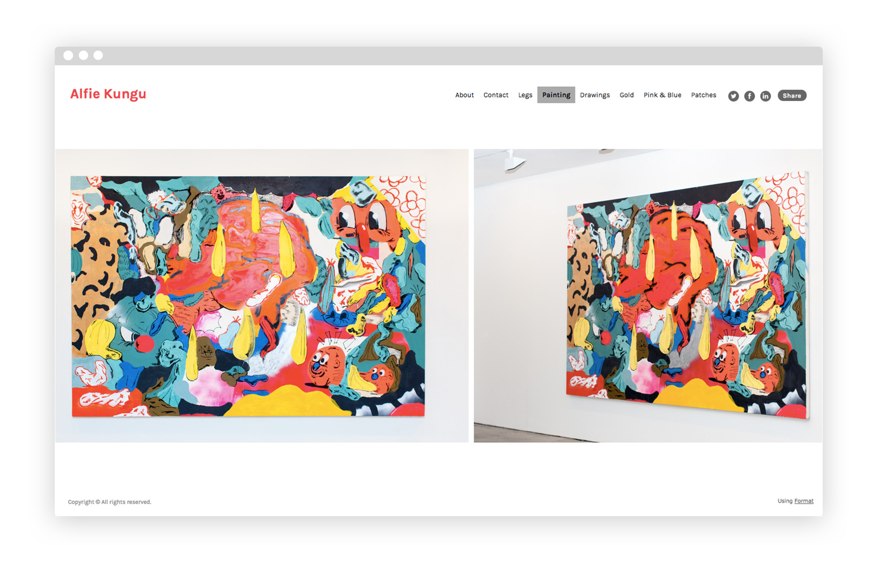 Alfie Kungu Format Portfolio