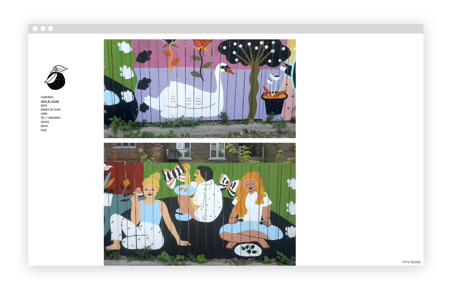 Andrea Manica Format Portfolio