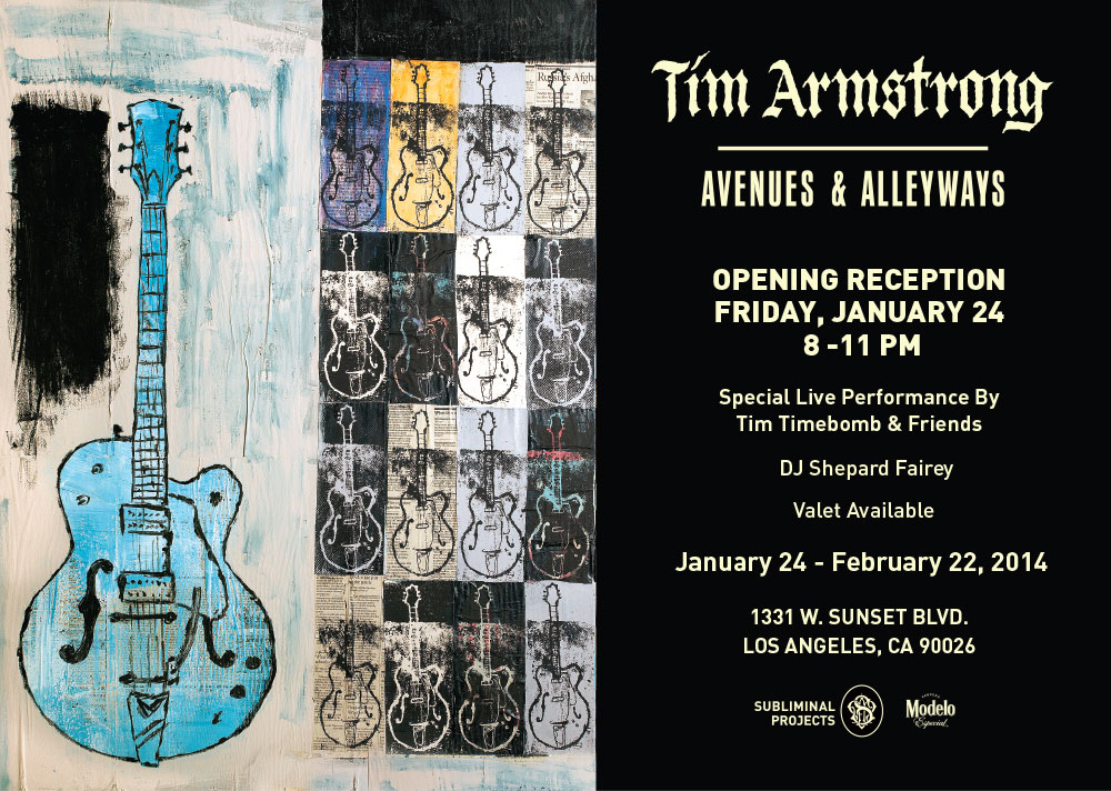 Tim Armstrong "Avenues & Alleyways" @ Subliminal Projects, Los Angeles