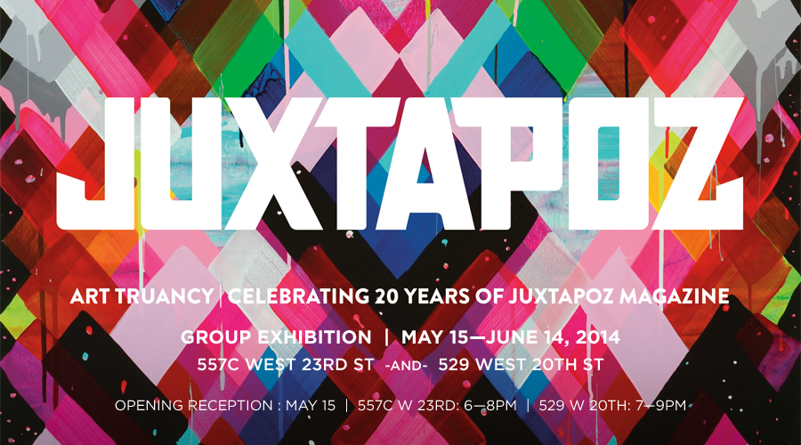 &quot;Art Truancy: Celebrating 20 Years of Juxtapoz Magazine&quot; @ Jonathan LeVine Gallery—The Art article image 1