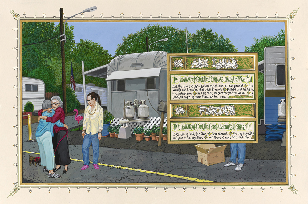 Sandow Birk "American Qur&rsquo;an" @ Koplin Del Rio, Culver City article image 1