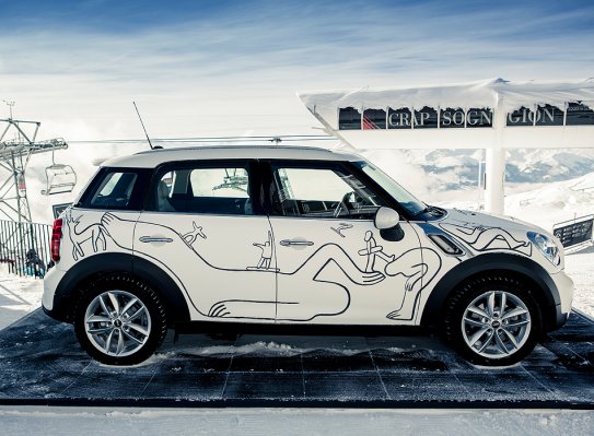 Geoff McFetridge for MINI