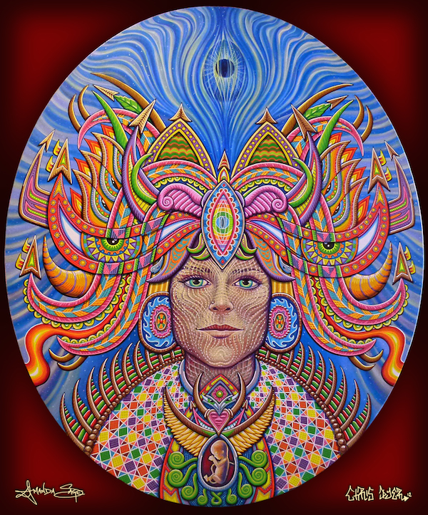 Psychic Connection: Alex Grey Interviews Chris Dyer article image 2