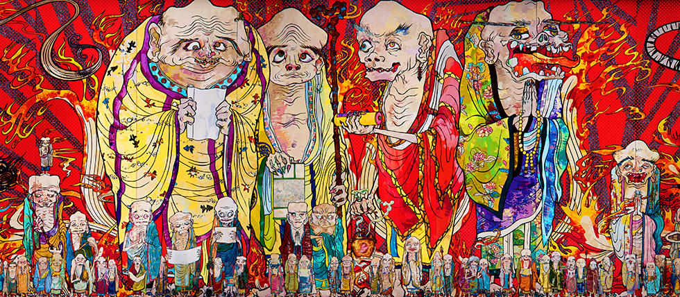 Takashi Murakami "The 500 Arhats" @ Mori Art Museum, Tokyo