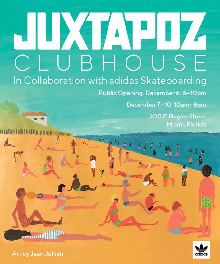 Public Opening Flyer with times