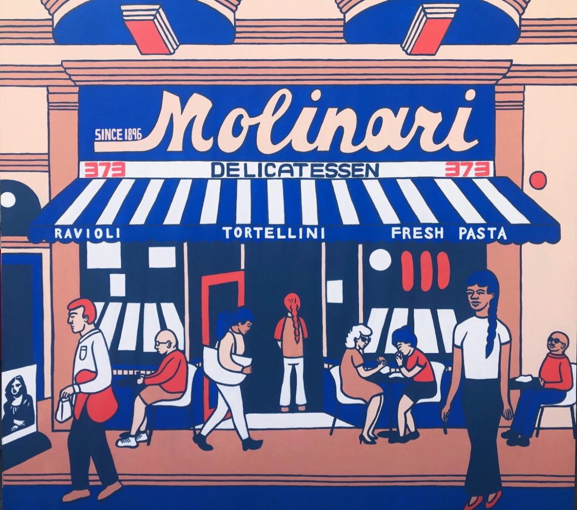 Molinari 42x47 acrylic on panel 2018 1170x1034