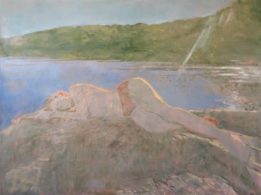 C David Molesky 2020 SunshineKid oilonlinen 36x48inches