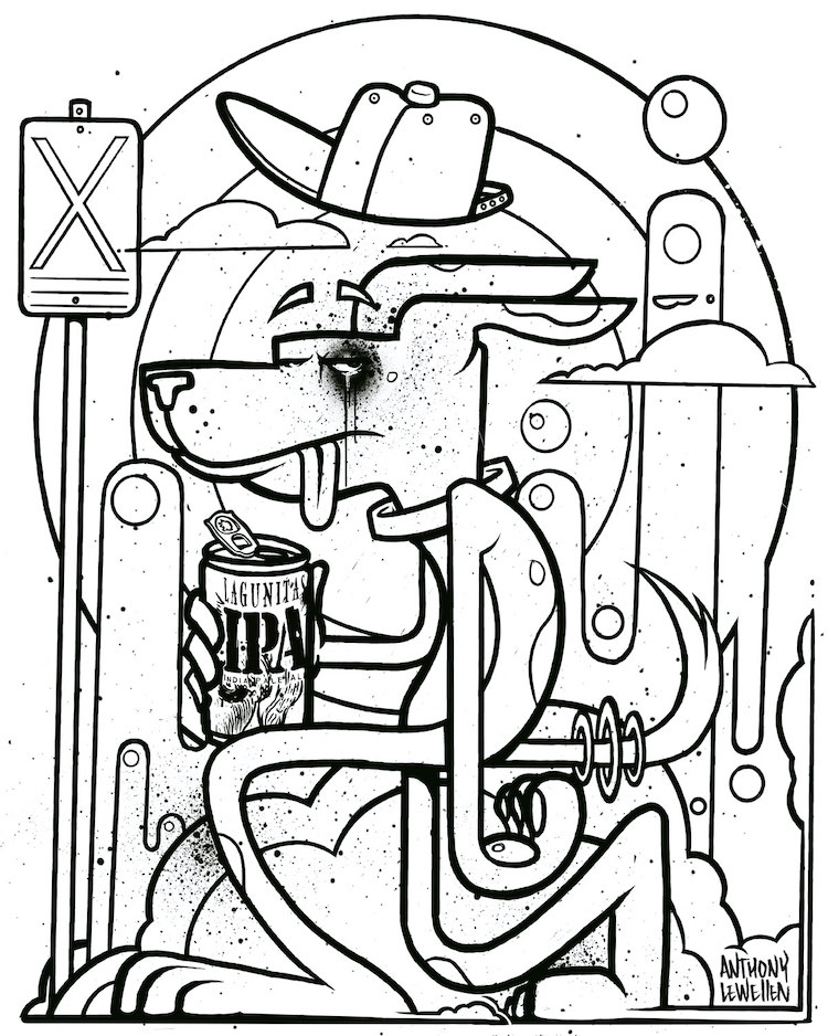 9 Lewellen Dog Walker B W revised