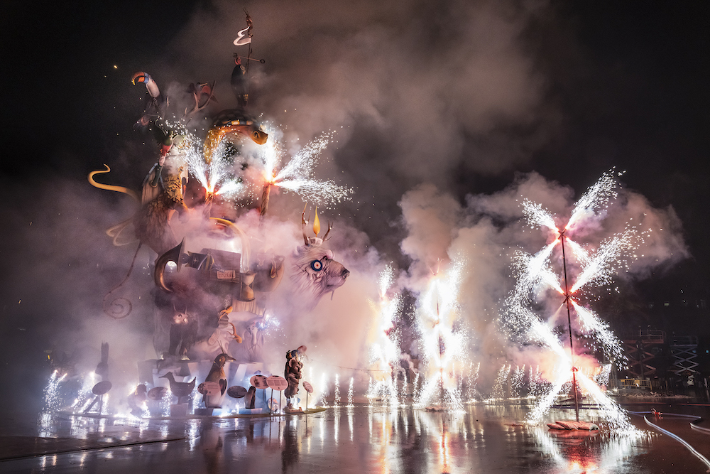 DULK Pre Burn Fireworks Credit Jesus Amable