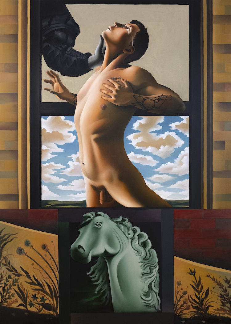 Hands of Providence 84x60inches OilOnLinen 2022