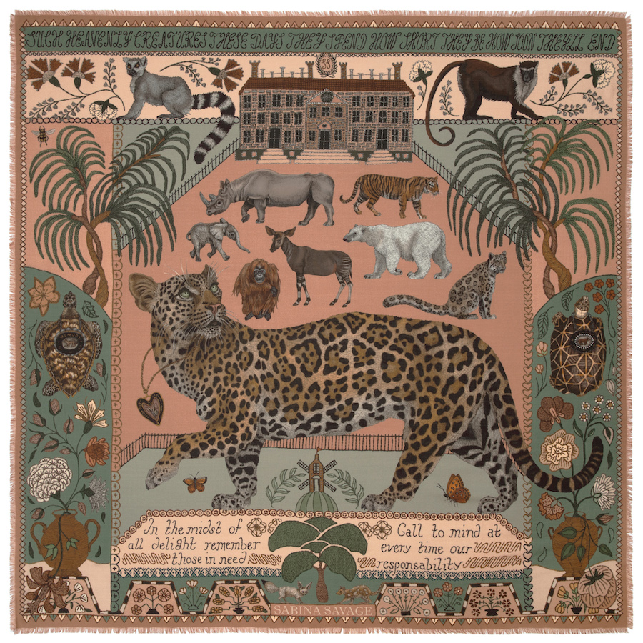 The Jaguars Paradise PeachSage WS Flat