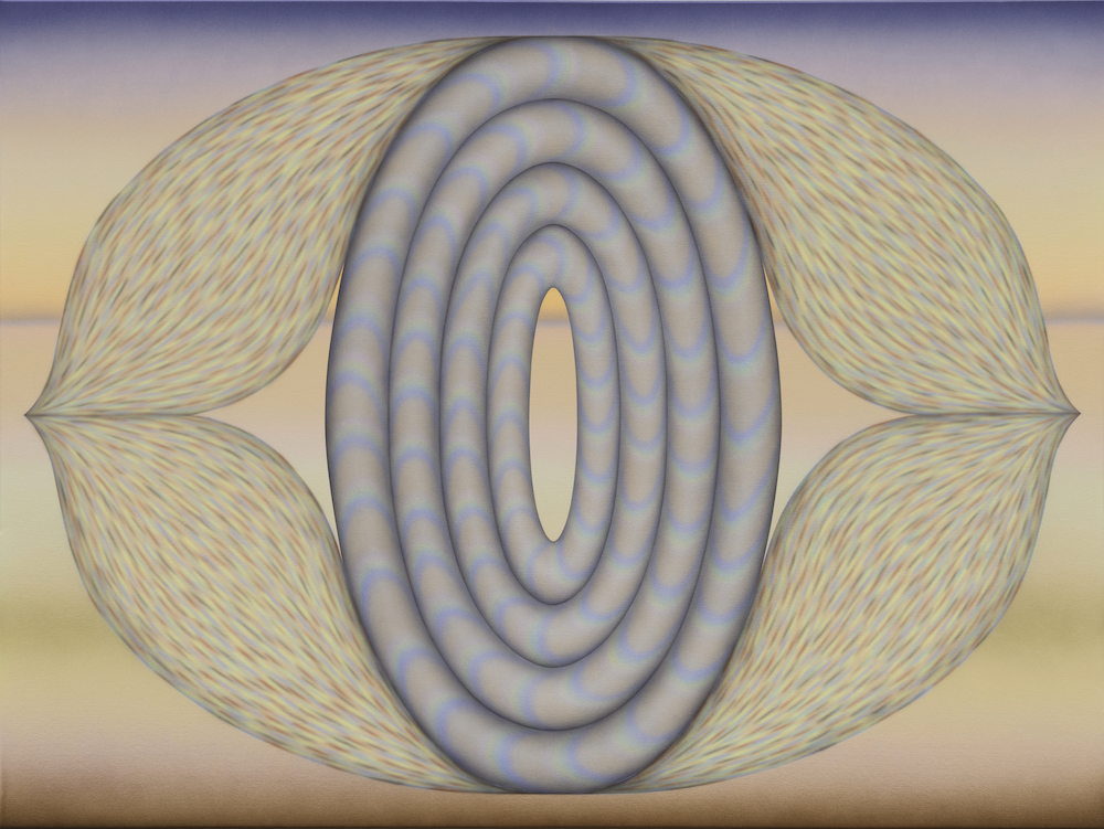 Molly Greene Germ 2023 Acrylic on cancas 36 x 48 in. 2023
