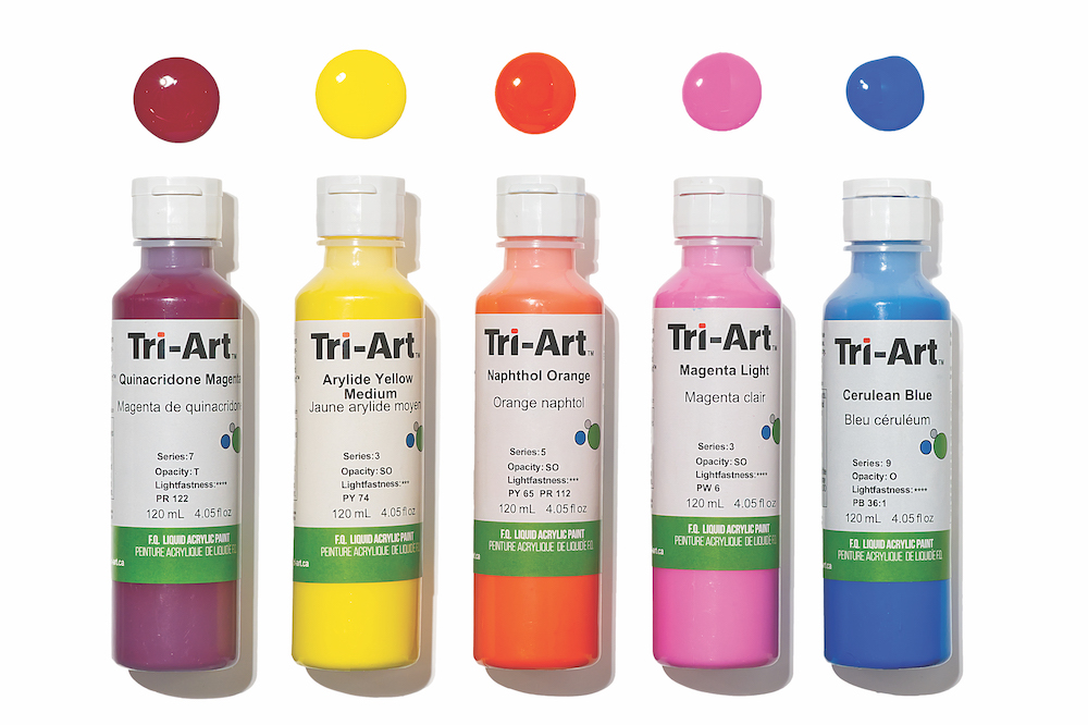 Juxtapoz Magazine - Add a Pop to Your Paintings with Tri-Art's High-Pigment  Liquid Acrylic Line