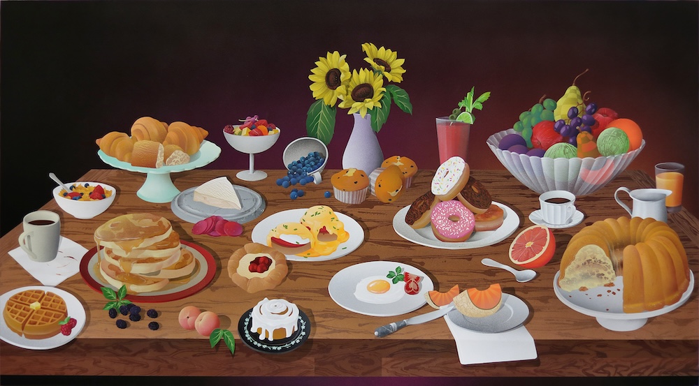 Casey Gray Still Life with a Big Breakfast 2024