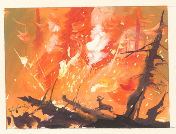 Tyrus Wong &quot;Water to Paper, Paint to Sky&quot; @ Disney Family Museum, SF article image 2