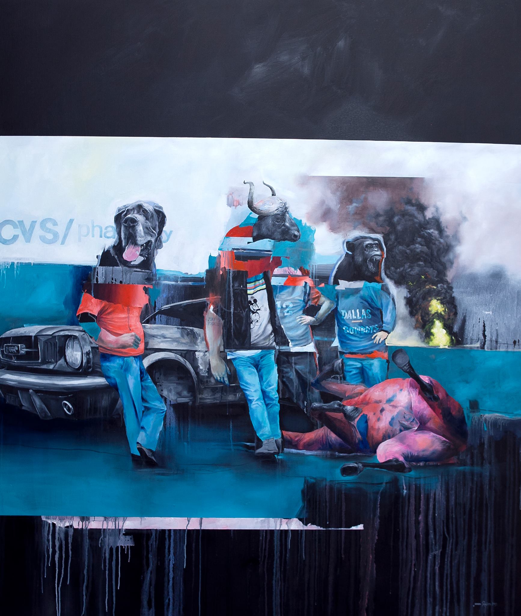 Joram Roukes "Mellon Collie and the Infinite Sadness" @ B15 Gallery, Copenhagen