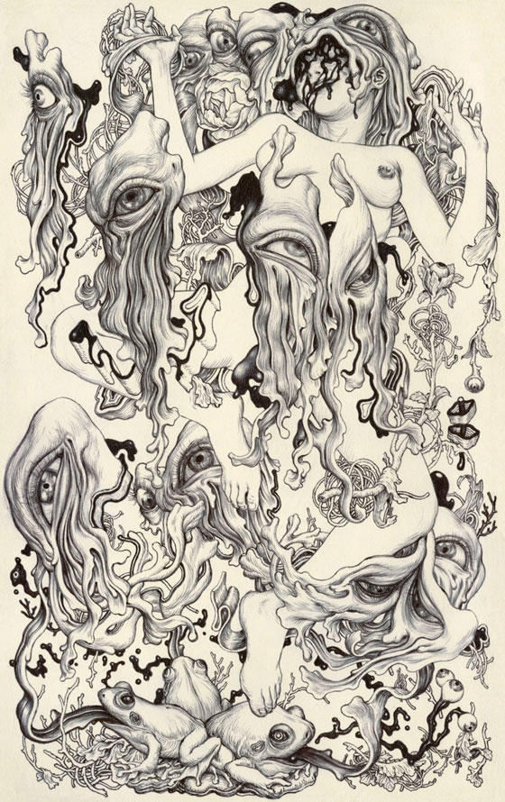 James Jean's 'Frog Licker'