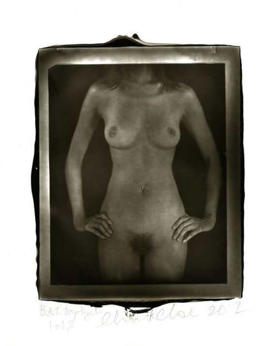 Chuck Close's Torso Diptych