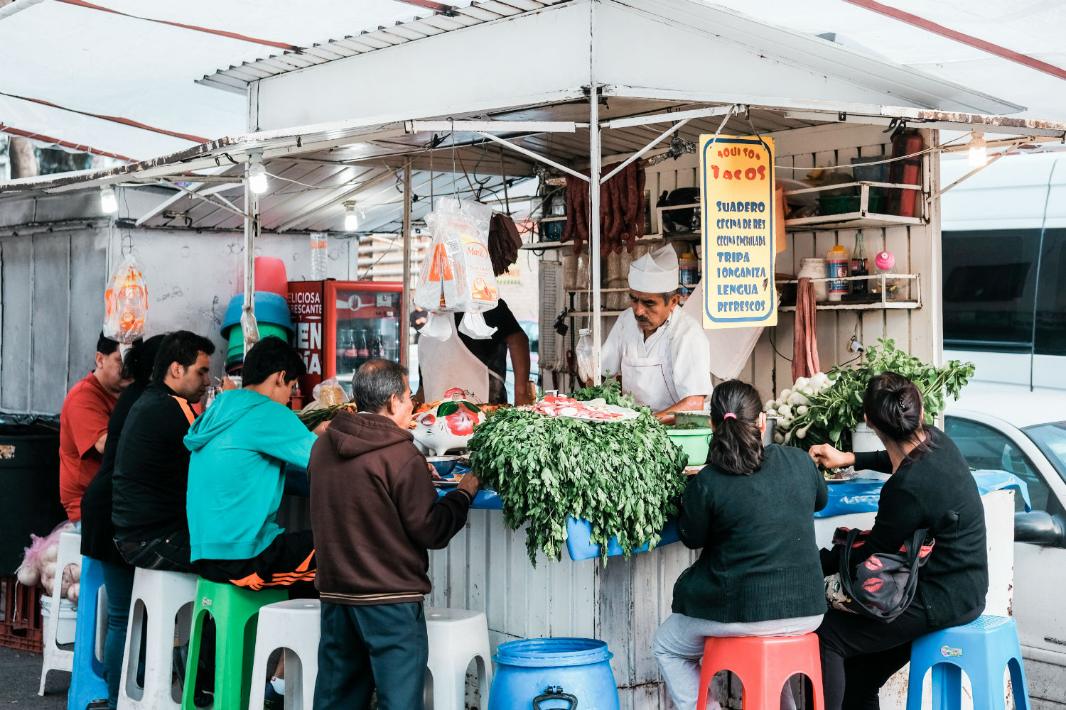 Street food scene