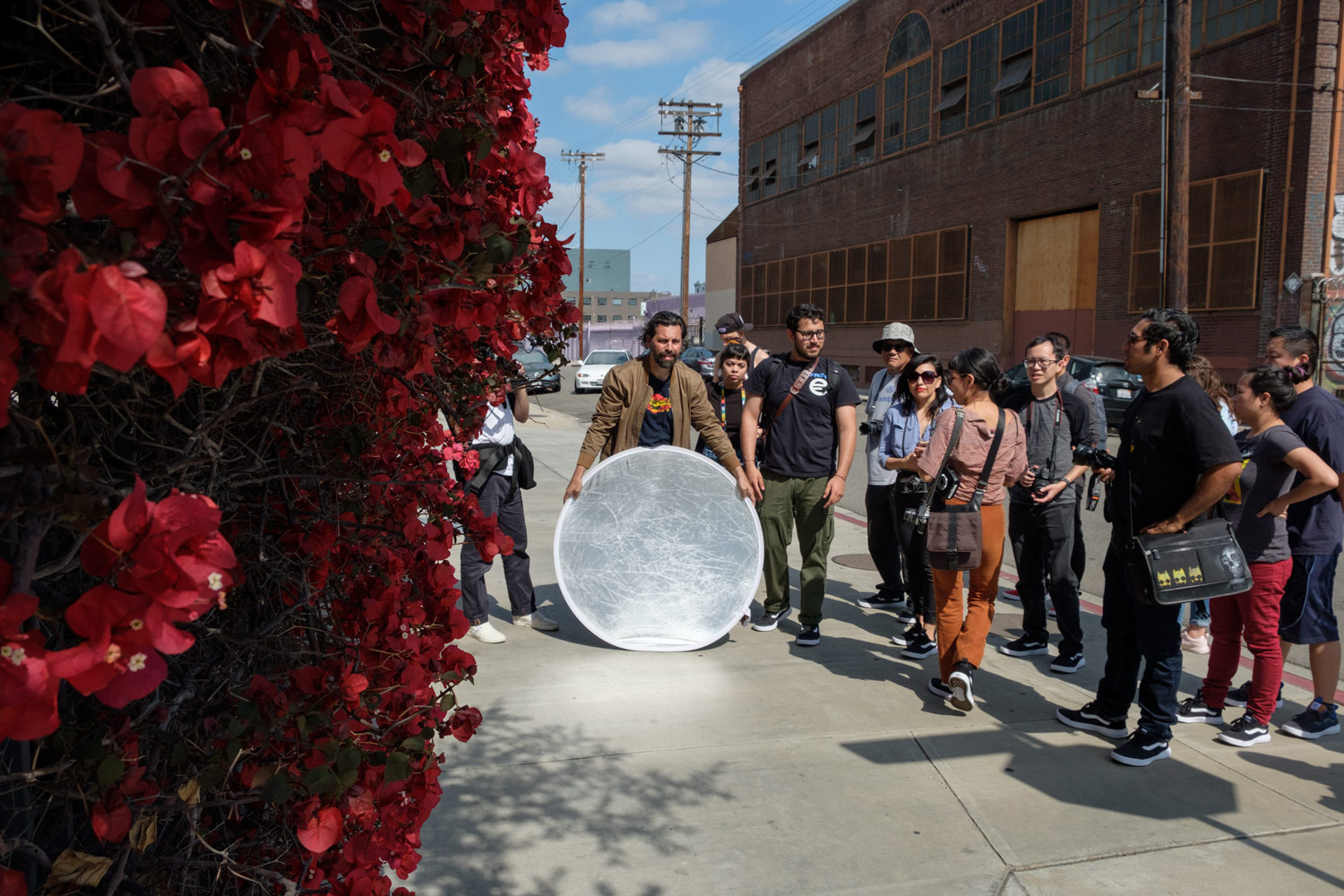 Giovanni Reda Leads a Vans Vision Walk in Los Angeles