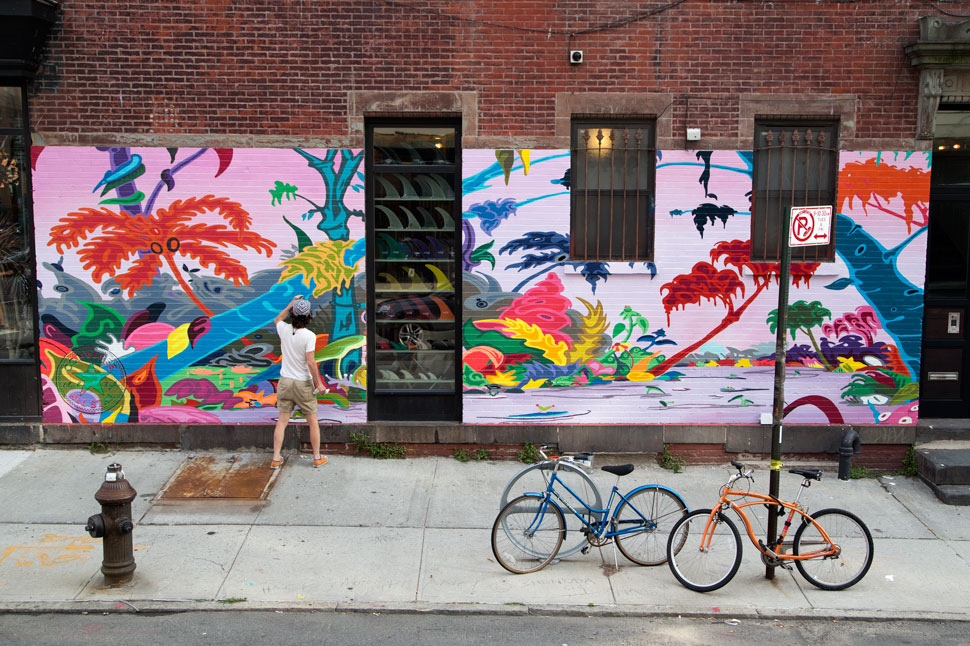 Converse Blank Canvas: Erik Parker in New York