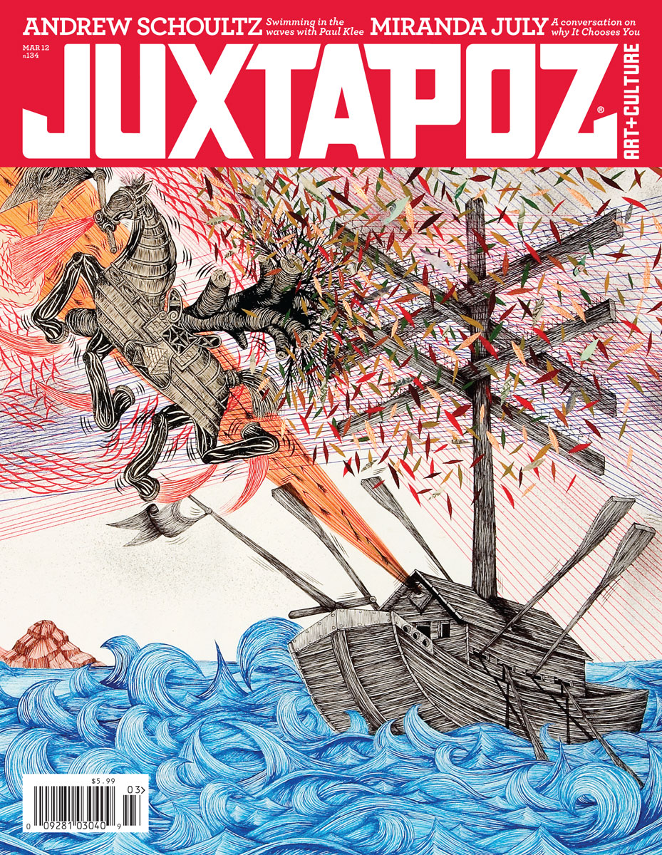 Juxtapoz Magazine Look Inside: March 2012 Issue Juxtapoz Magazine Look Inside: March 2012 Issue