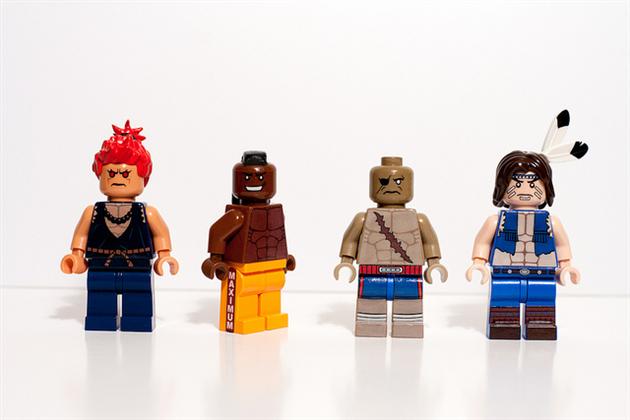Juxtapoz Magazine LEGO Street Fighter Set