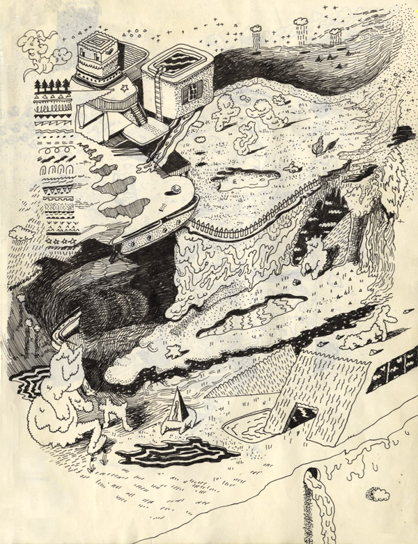 Juxtapoz Magazine The Drawings of Armando Veve
