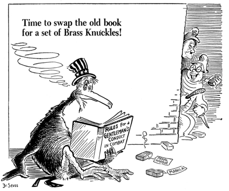 Juxtapoz Magazine - Dr. Seuss's WWII Political Cartoons Juxtapoz Magazine - Dr. Seuss's WWII Political Cartoons