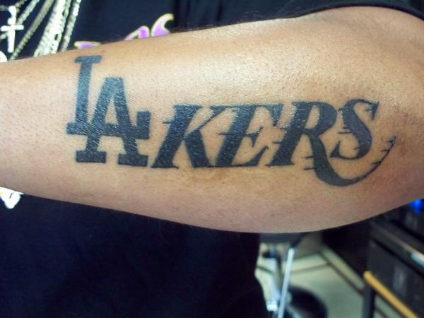 figure 8 Ink  Lakers tribute by Tobias inkbytobiaz lakers