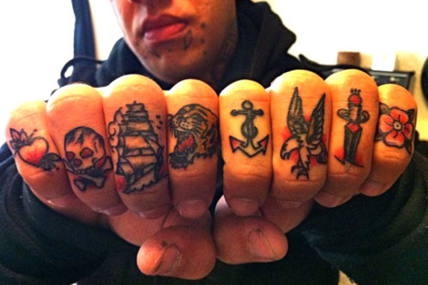 50 Best and Most Unique Knockout Knuckle Tattoos!