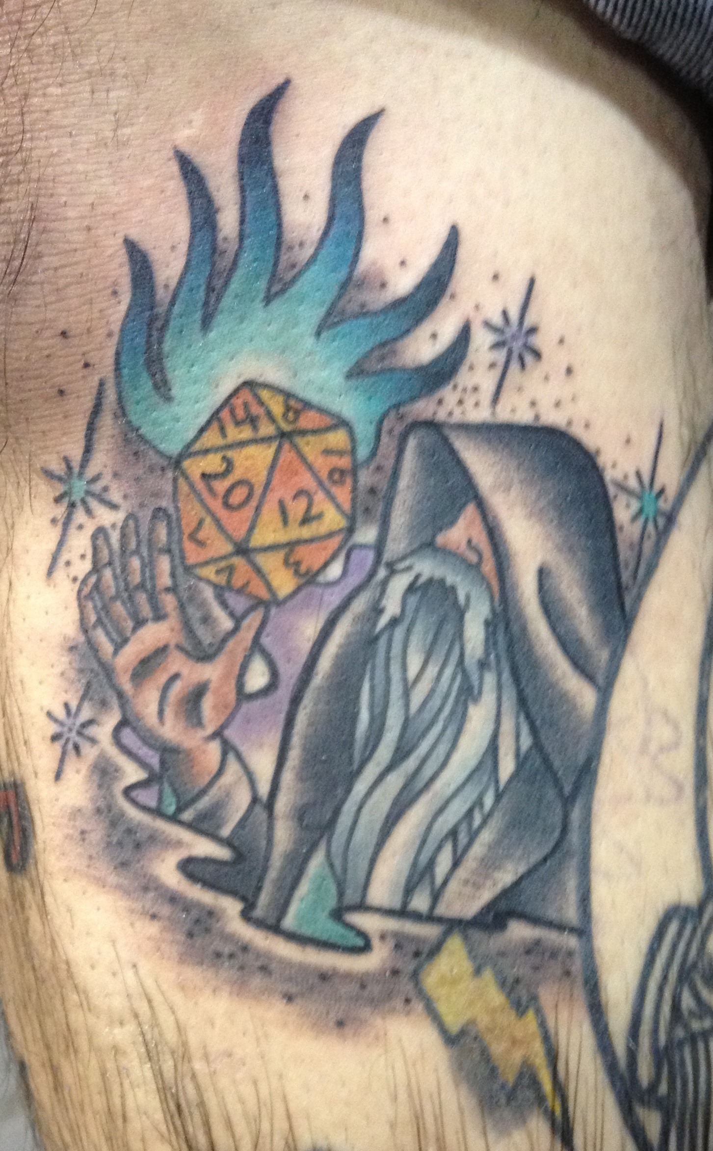 Wizard tattoo by Matt Webb  Post 16488