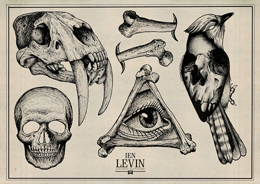 Juxtapoz Magazine - Ien Levin