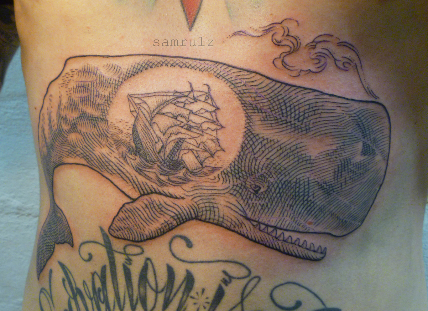 Juxtapoz Magazine - 'Etched' Ink by Sam Rulz