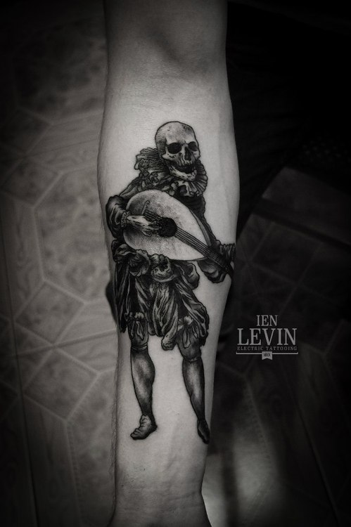 Juxtapoz Magazine - Blackwork from Ien Levin