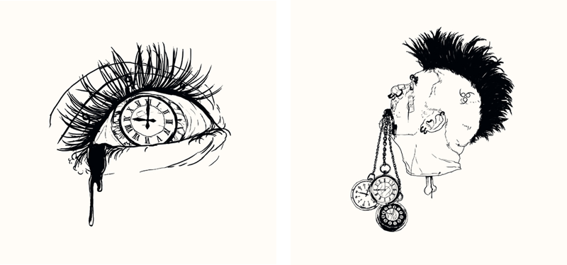 Juxtapoz Magazine - Boneface for Queens of the Stone Age "...Like Clockwork"
