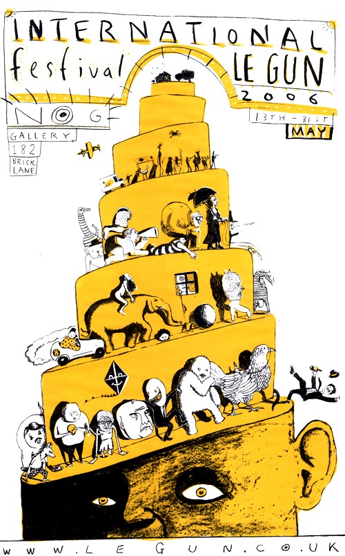 Juxtapoz Magazine Illustrations By Le Gun