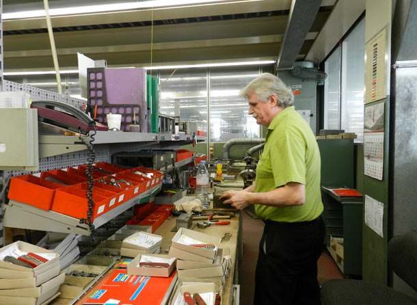 Victorinox factory top tour