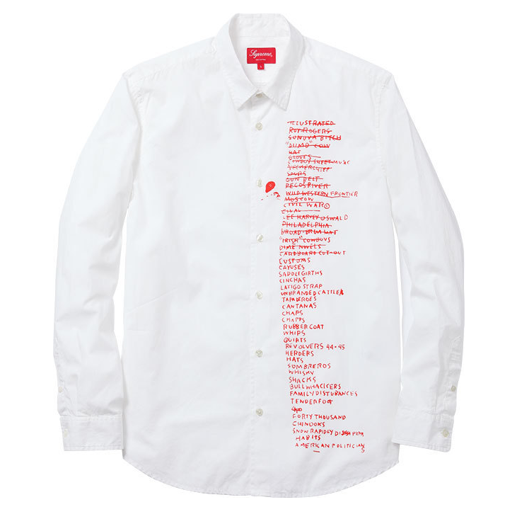 supreme basquiat shirt