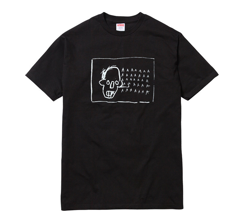 supreme basquiat tee