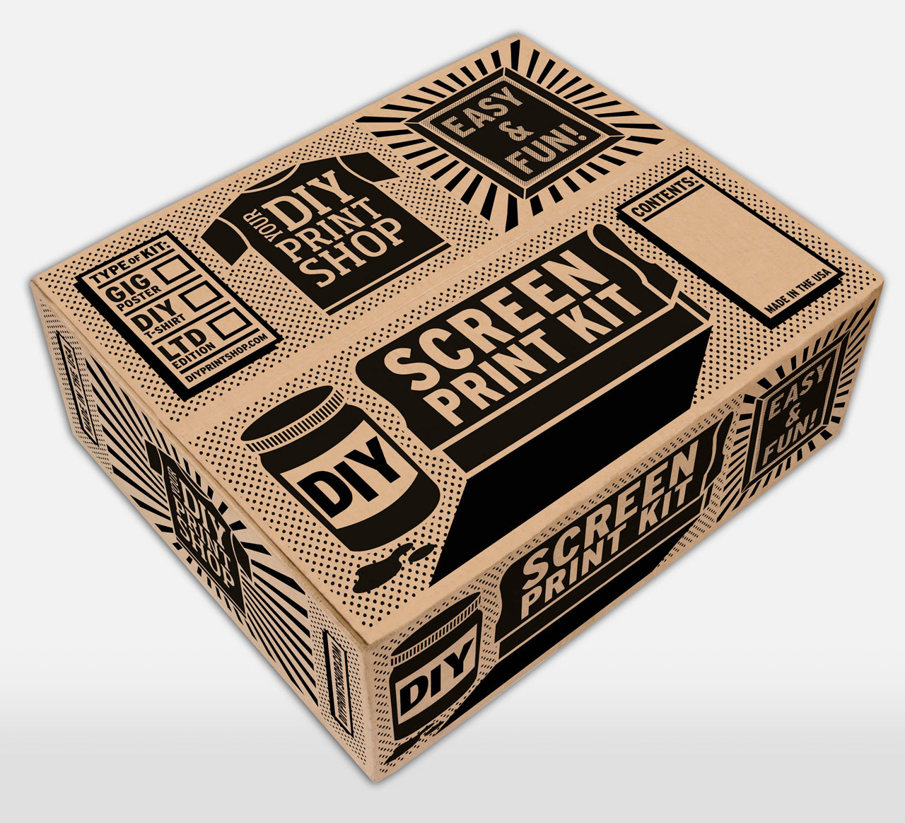 DIY Screen Printing Kit, diyprintshop.com