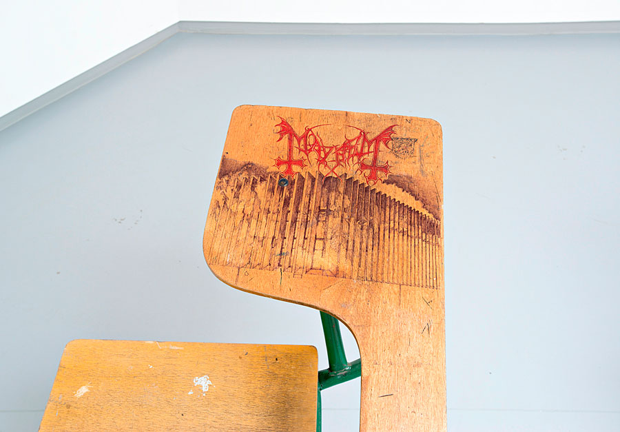 Juxtapoz Magazine Humberto Casas Junca S School Desk Drawings