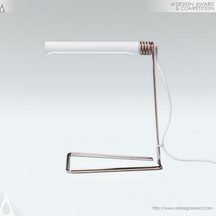 Coil Lamp Desk Light by Brian Richer