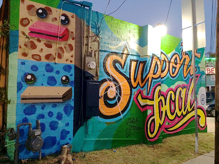 Dallas Mural by Carlos Donjuan