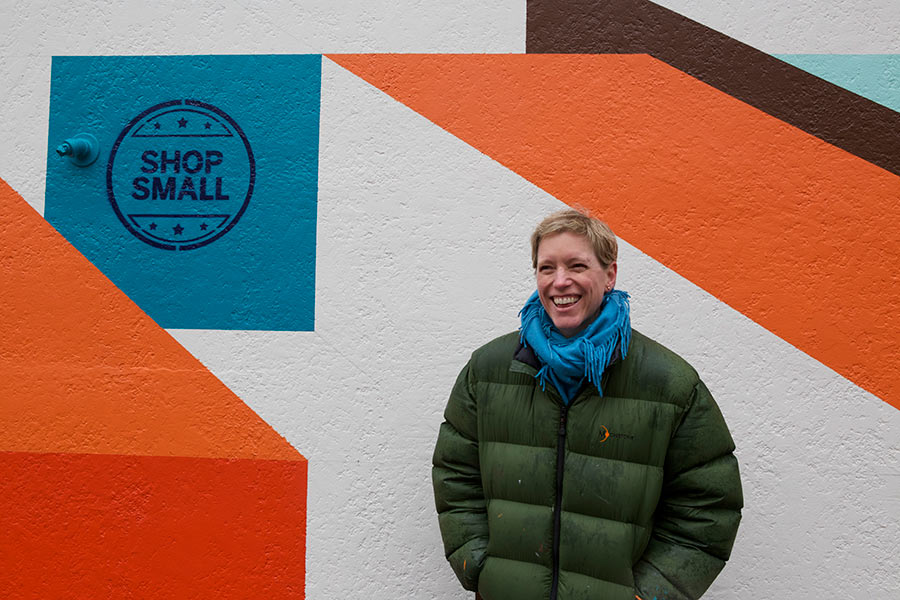 Seattle Mural By Mary Iverson