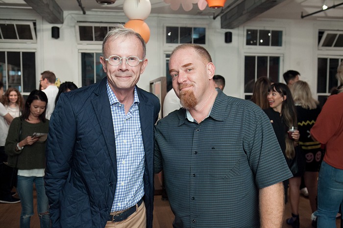 Ron Nelson (Long Beach Museum of Art Executive Director), Andrew Hosner