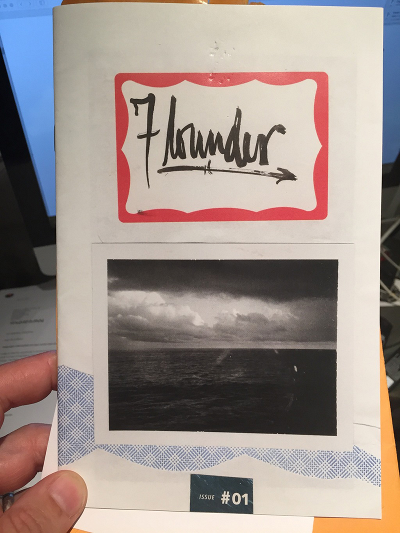 Sage Vaughn Flounder zine