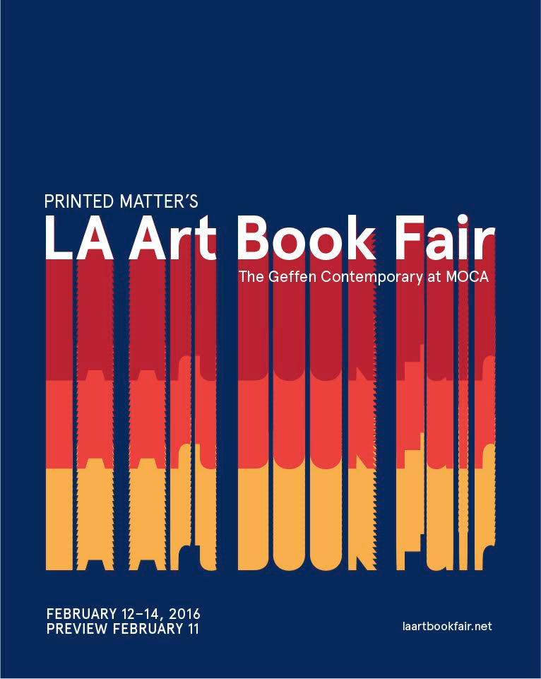 LA Art Book Fair Flyer