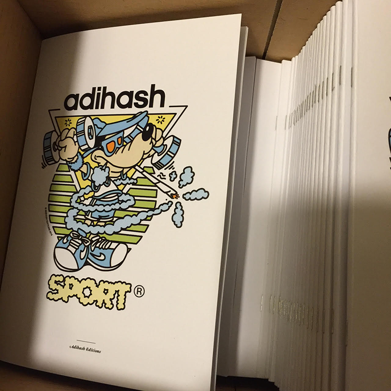 Ermsy "Adihash Sport" zine